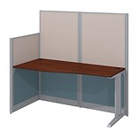 Bush Business Furniture Office in an Hour 65W x 33D Cubicle Workstation, Hansen Cherry (WC36492-03K)