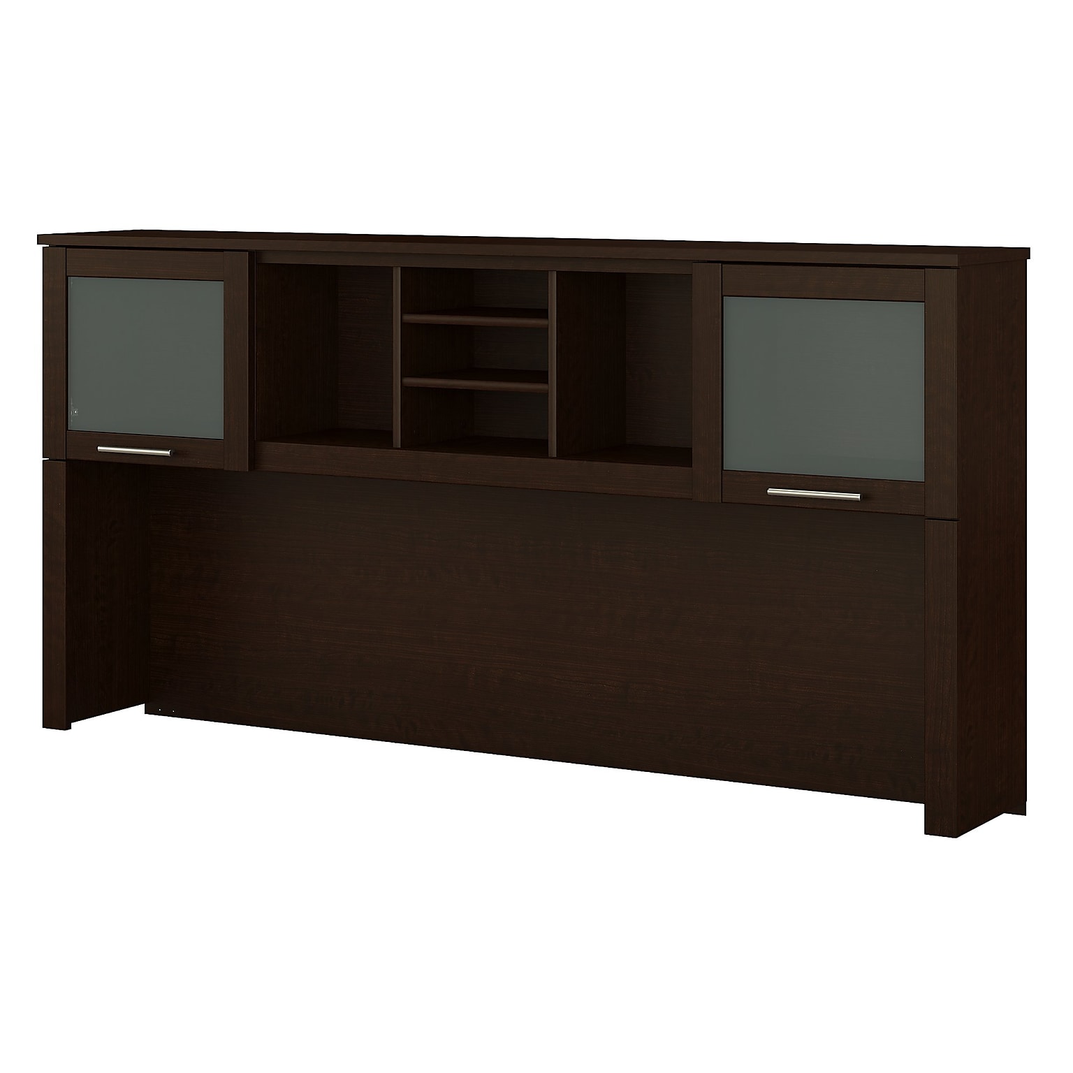 Bush Furniture Somerset 72W Desktop Hutch, Mocha Cherry (WC81811)