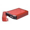 Syba Plastic Storage Box for 3.5 HDD Fit 1 HDD Dust-proof Anti-Static Red