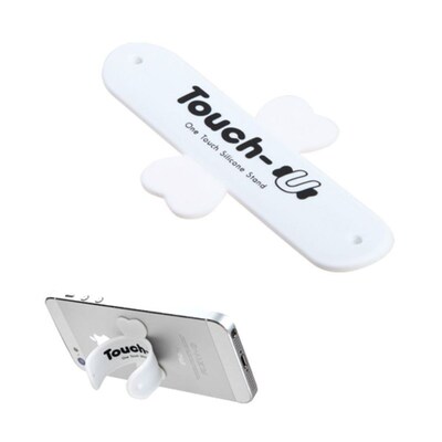 Insten Universal Phone Holder Stand (Desktop / Handheld) White