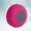 Insten Hot Pink Bluetooth 3.0 Wireless Waterproof Speaker w/ Handsfree Call Mic for Shower Car iPhone Smartphone Tablet