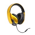 Oblanc Shell200 NC3 2.0 Stereo Headphone with In-line Microphone Gold/ Gold