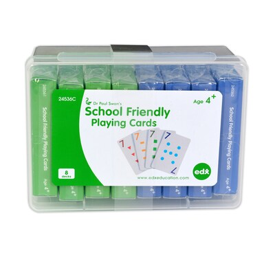 Learning Advantage School Friendly Playing Cards, Grades PreK-6 (CTU24536)