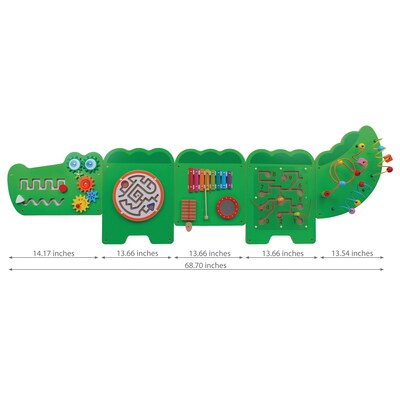 Learning Advantage Crocodile Activity Wall Panels, Grades PreK+ (CTU50346)