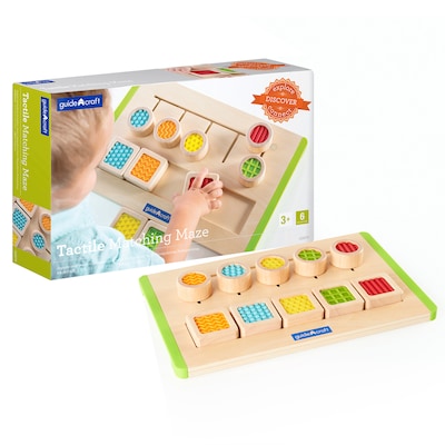 Guidecraft Tactile Matching Maze, Grades PreK-K (GD-5079)