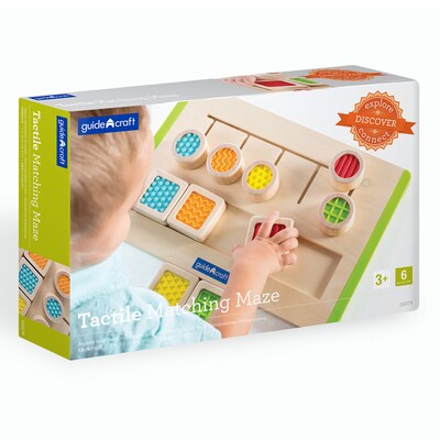 Guidecraft Tactile Matching Maze, Grades PreK-K (GD-5079)