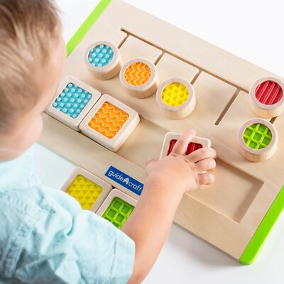 Guidecraft Tactile Matching Maze, Grades PreK-K (GD-5079)