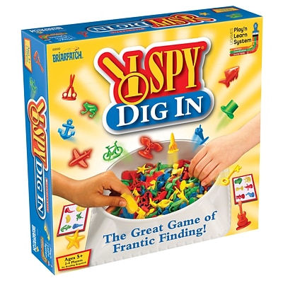 ISBN 9781338335439 product image for University Games I Spy Dig In Game, Grades K+ (UG-06101) | Quill | upcitemdb.com