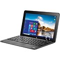 BIT CORE+ W11046APB 11.6 2-in-1 Tablet with Keyboard, 4GB RAM, Windows 10 Home, Black