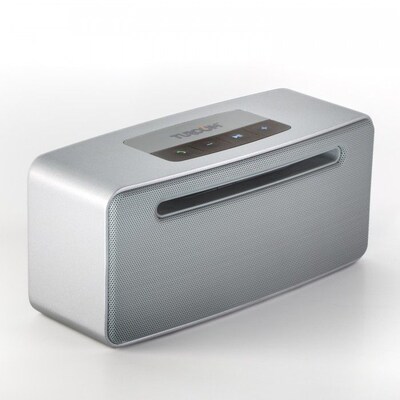 Turcom TS-457 X-Bass Bluetooth Speaker with Enhanced Boost and Premium Sound, Grey