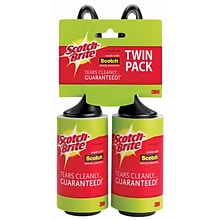Scotch-Brite™ Lint Roller, 56 Sheets Each, 2/Pack (836RS-56TPP)
