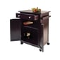 Winsome Savannah 34 Wood Storage Cabinet with 1 Shelve, Espresso (92626)