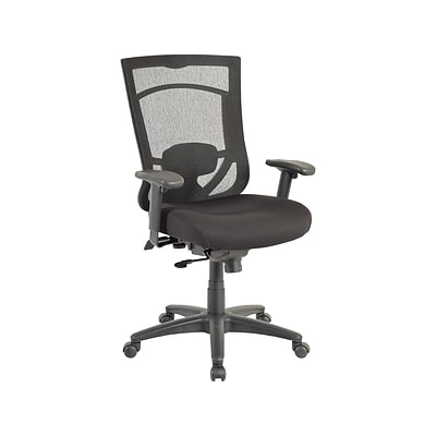 Tempur-Pedic Mesh Back Fabric Task Chair, Black (TP7000-RAV/COAL)