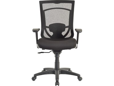 Tempur-Pedic Mesh Back Fabric Task Chair, Black (TP7000-COAL-DS)