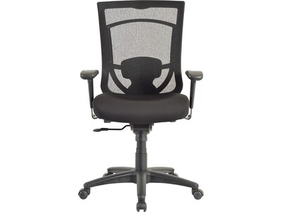 Tempur-Pedic TP7000 Mesh Back Fabric Task Chair, Black (TP7000-RAV/COAL)