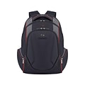 Solo New York Force Launch Backpack, Solid, Black/Red/Gray (ACV711-4)