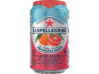 sanpellegrino italian sparkling drink blood orange