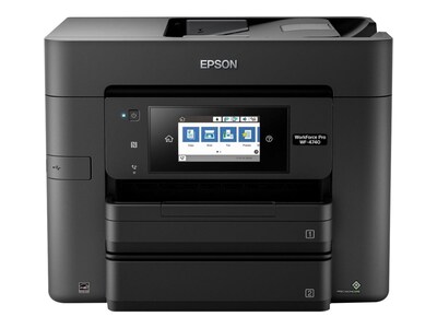 Epson WorkForce Pro WF-4740 C11CF75201 USB, Wireless, Network Ready Color Inkjet All-In-One Printer
