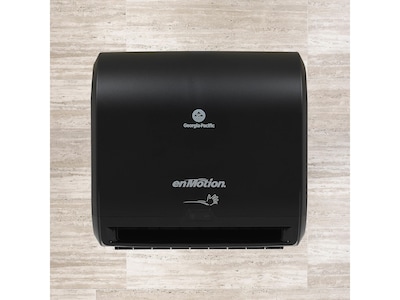 enmotion Impulse Hardwound Paper Towel Dispenser, Black (59488A)