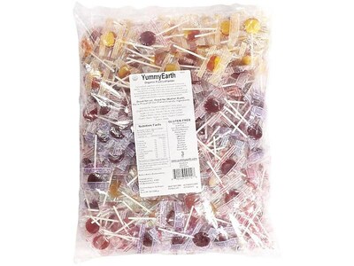 YummyEarth Lollipops, Fruit, 80 Oz. (270-00005)