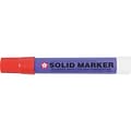 Sakura Waterproof Solid Paint Markers, Bullet Tip, Red, 12/Pack (XSC-19)