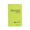 Wilson Jones Foremans Time Book, 72 Pages, Green (S802)