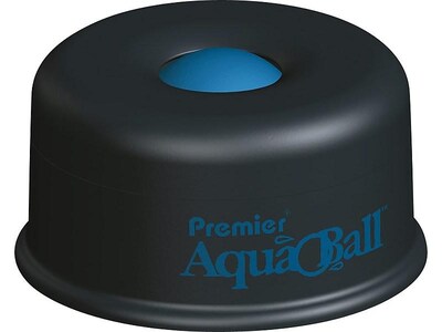 Premier AquaBall Fingertip Moistener, Black (AQ701G)