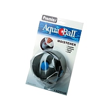 Premier AquaBall Fingertip Moistener, Black (AQ701G)