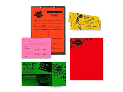 Astrobrights Vintage Multipurpose Paper, 24 lbs., 8.5" x 11", Assorted Colors, 500 Sheets/Pack (21224)
