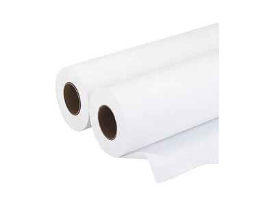 PM Company Amerigo Copy-20 Wide Format CAD Bond Paper, 36" x 500', Uncoated, 2/Carton (09136)