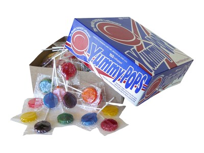 F.B. Washburn Candy Lollipops, Assorted, 140/Box (318)