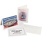 Avery Half-Fold Greeting Cards with Envelopes, 5.5" x 8.5", Matte White, Inkjet, 30/Pack (08316)