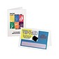 Avery Half-Fold Greeting Cards with Envelopes, 5.5" x 8.5", Matte White, Inkjet, 30/Pack (08316)