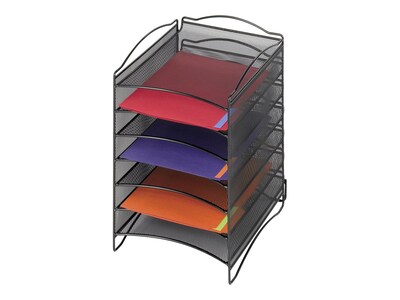 Safco Onyx Steel File Organizer, Black (9431BL)