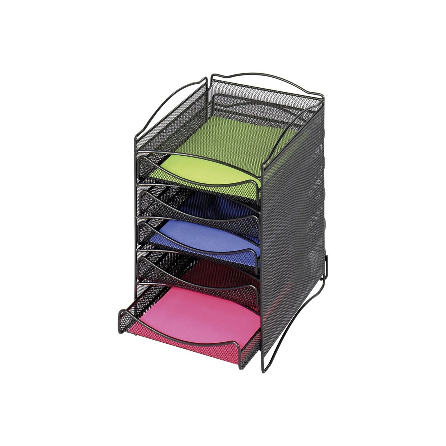 Safco Onyx Steel File Organizer, Onyx (9432BL)