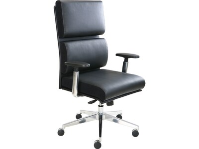 Tempur Pedic Leather Executive Chair Black Tp1000 Black Quill Com