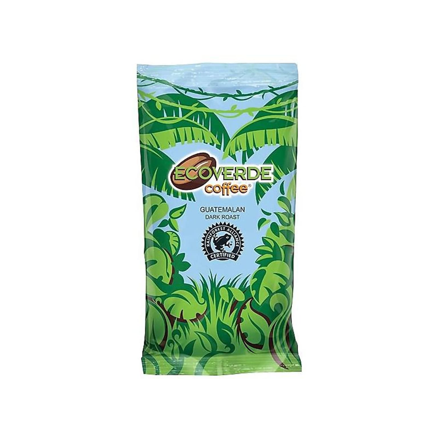 Ecoverde Guatemalan Ground Coffee, Dark Roast, 42/Carton (E420200DK)