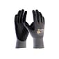 MaxiFlex Ultimate Nitrile Coated Gloves, Gray, Dozen (34-874/XL)