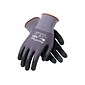 MaxiFlex Ultimate Nitrile Coated Gloves, Gray, Dozen (34-874/S)