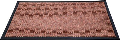 Doortex Octomat, Heavy Duty Rubber Outdoor Entrance Mat, Black