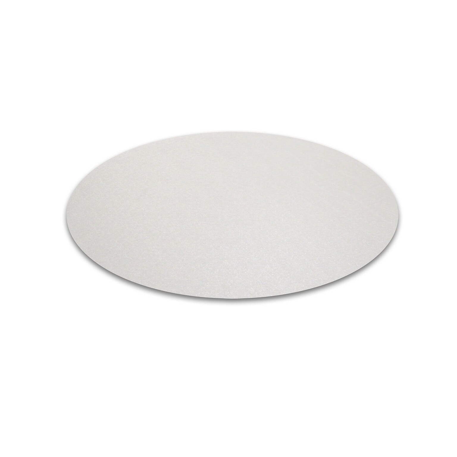 Floortex Desktex Anti-Slip Polycarbonate Circular Mats 12 Diameter (FPDE12ERA2)