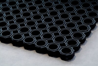 Floortex Doortex Octomat Heavy Duty Outdoor Entrance Mat 40x60 Black(FR4101522OCBK)