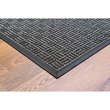 Floortex Doortex  Ribmat Heavy Duty Indoor/Outdoor Entrance Mat 32x48 Charcoal(FR480120FPRGR)