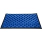 Floortex Doortex  Ribmat Heavy Duty Indoor/Outdoor Entrance Mat 36"x60" Blue(FR490150FPRBL)