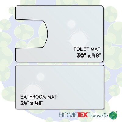 Hometex Anti-Microbial Bathroom Starter Set (2 Pieces)(FRHMBRSET1)