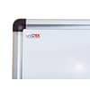 Viztex Lacquered Steel Magnetic Dry Erase Board with Aluminum Frame (36x24)
