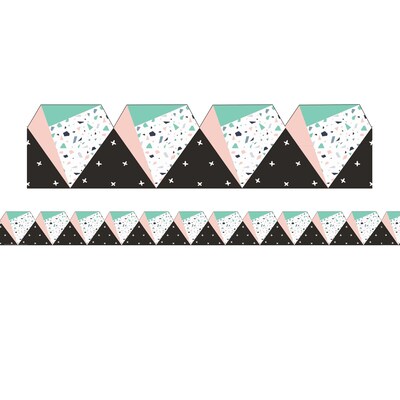 Eureka Simply Sassy Diamonds Deco Trim Extra Wide Die Cut, 6 Packs of 12 (EU-845320BN)