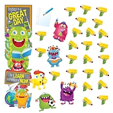 Eureka Learn Something New All-In-One Door Decor Kit, 3 Sets, 31 Pieces Per Set (EU-849313BN)
