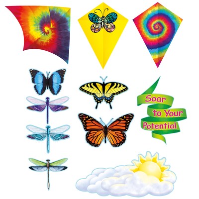 North Star Teacher Resource Soar to Your Potential Bulletin Board Set, 28 Pieces (NST3087)