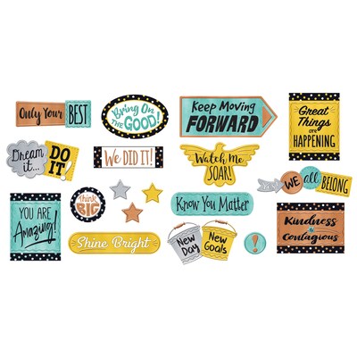 Trend Metal Phrases Bulletin Board Set, 2 Sets (T-8426BN)